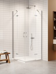 NEW TRENDY K-3668 Kabina NESTA chrom 2D kwadratowa