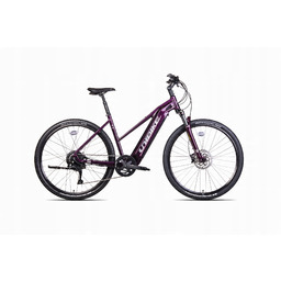 Rower Unibike FALCON/D-19/BURGUNDOWY crossowy