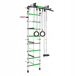 drabinka gimnastyczna Gamma Plus jasnozielony