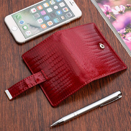 Etui skórzane na dokumenty karty okładka skóra naturalna