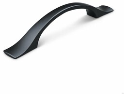 Uchwyt meblowy podłużny Grosetto 96 Metalowy Czarny Mat