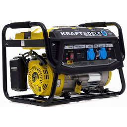 Agregat prądotwórczy 3500W woltomierz LCD 12/230V Kraft&dele KD149