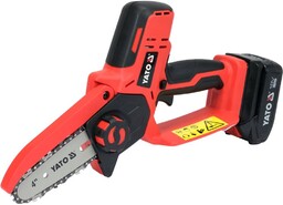 Yato MINIPILARKA ŁAŃCUCHOWA 18V, PROWADNICA 4'' - AKUMULATOR