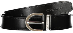 CZARNY SKÓRZANY PASEK CALVIN KLEIN DAMSKI