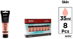 Farba akrylowa żółć neapolitańska 35ml (8szt) - Artix
