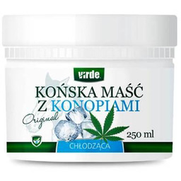 Virde Końska maść z konopiami chłodząca, 250 ml