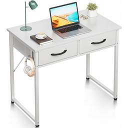 Biurko Komputerowe Stolik Do Komputera Z Szufladami Drewniane