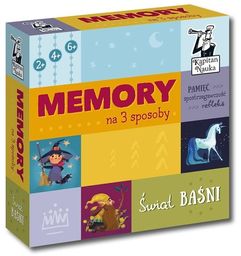Gry Memory na 3 sposoby. Świat baśni
