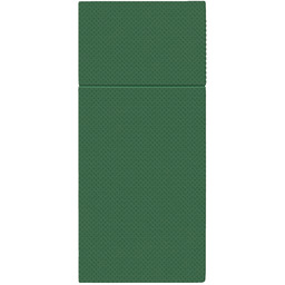 Kieszonki na sztućce ciemnozielone - 32 x 38