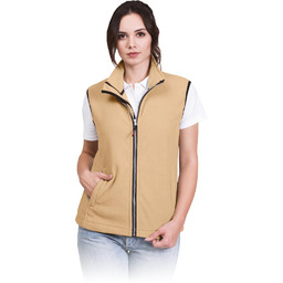 KAMIZELKA OCHRONNA REIS VHONEY-L; BEŻOWY (L)