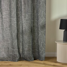 Firana Maglar 140x250 cm z motywem abstrakcyjnym