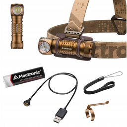 Latarka czołowa Sirius H12 1200 lm akumulatorowa Mactronic