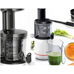 Wyciskarka wolnoobrotowa Bosch MESM500W Otwór XL VitaExtract