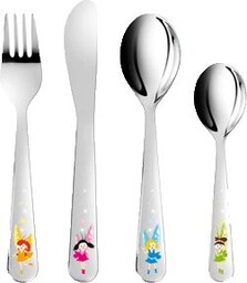 Tescoma, Bambini, Zestaw sztućców, Wróżki, 4 szt.