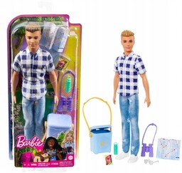 Mattel Barbie Kemping Ken lalka+akcesoria HHR66