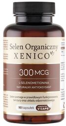 Selen Organiczny Xenico, 90 kapsułek wegetariańskich