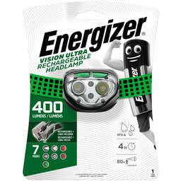 Latarka Czołowa Led Energizer Akumulatorowa 400 lm Usb