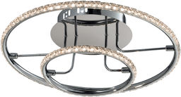 Candellux ADEL 98-69634 plafon lampa sufitowa chrom kryształki