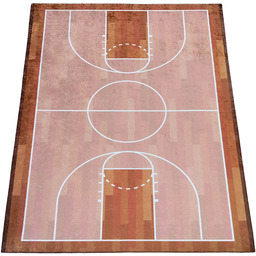 Dywan 120x180 Boisko Antypoślizgowy Koszykówka