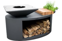 Palenisko-grill ogrodowy Artiss G3 grafit ref. 2605-13