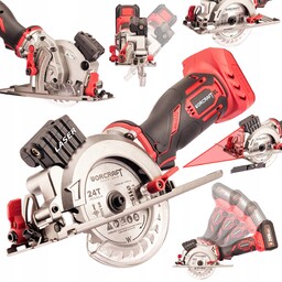 Akumulatorowa Bezszotkowa Mini Pilarka Piła Tarczowa 115mm