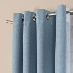 Markizeta SUPER BLACKOUT Zasłona gotowa na przelotkach, szerokość