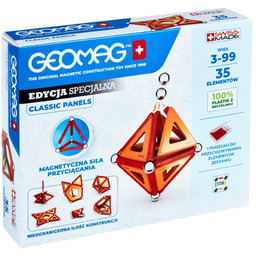 Geomag Classic Panels Klocki Magnetyczne 35 Elementów