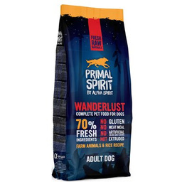 PRIMAL SPIRIT Karma dla psa półwilgotna Wanderlust Kurczak
