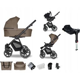 Wózek dziecięcy 4w1 Emjot Eq 2.0 wielofunkcyjny c.