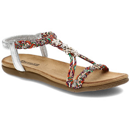 Artiker Kolorowe Sandały Modne Obuwie Damskie