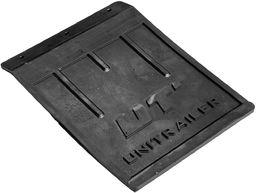 Chlapacz gumowy UNITRAILER osłona na błotnik odgięta 217/280mm