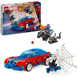 LEGO Marvel, klocki, Wyścigówka Spider-Mana i Zielony Goblin,