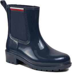 Kalosze Tommy Hilfiger Essential Corporate FW0FW07762 Granatowy