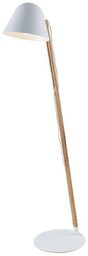 Lindby - Tetja Lampa Podłogowa White/Light Wood