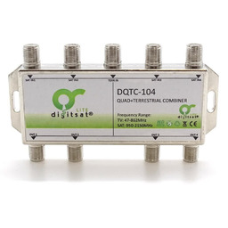 Sumator RTV/SAT x4 Digitsat DQTC-104 wewnętrzny