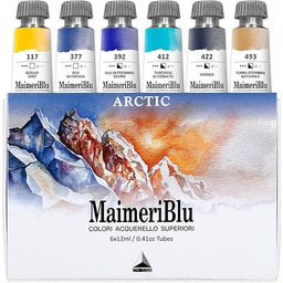 Maimeri MaimeriBlu BLU akwarele artystyczne, zestaw arktyczny, karton,