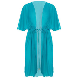 Kimono SELF wzór DP10M turkusowe