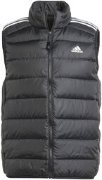 Bezrękawnik męski adidas ESSENTIALS 3-STRIPES LIGHT DOWN czarny