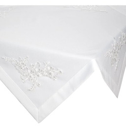 EUROFIRANY Obrus Bari 85 x 85 cm Biały