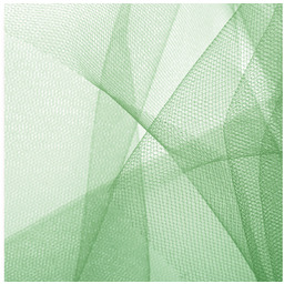 Tiul gładki butelkowa zieleń - 30 cm x