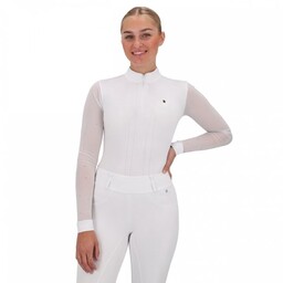 Bluzka damska konkursowa SENNAH - QHP - white