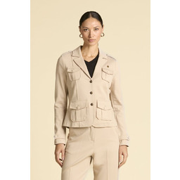 Aeronautica Militare Damska marynarka w beżowym kolorze