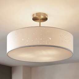 Lampa sufitowa Umma Lindby, możliwość ściemniania, biały /