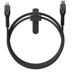 UAG Kevlar USB-C do Lightning 1,5m Czarny Kabel