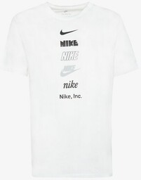 NIKE T SHIRT STACK LOGO TEE WHITE TEE