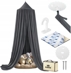 Moskitiera dla dzieci baldachim do pokoju dziecięcego łóżeczka