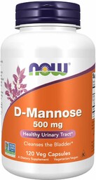 NOW Foods D-mannoza 500 mg