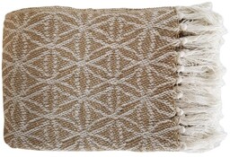 Koc do jogi joga naturalny 100% bawełniany 150x200