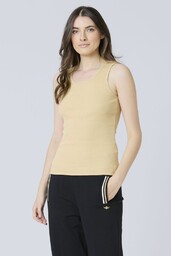 Aeronautica Militare Damski top beżowy