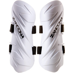 Ochraniacze goleni Zandona SHINGUARD SLALOM white (długość 36
